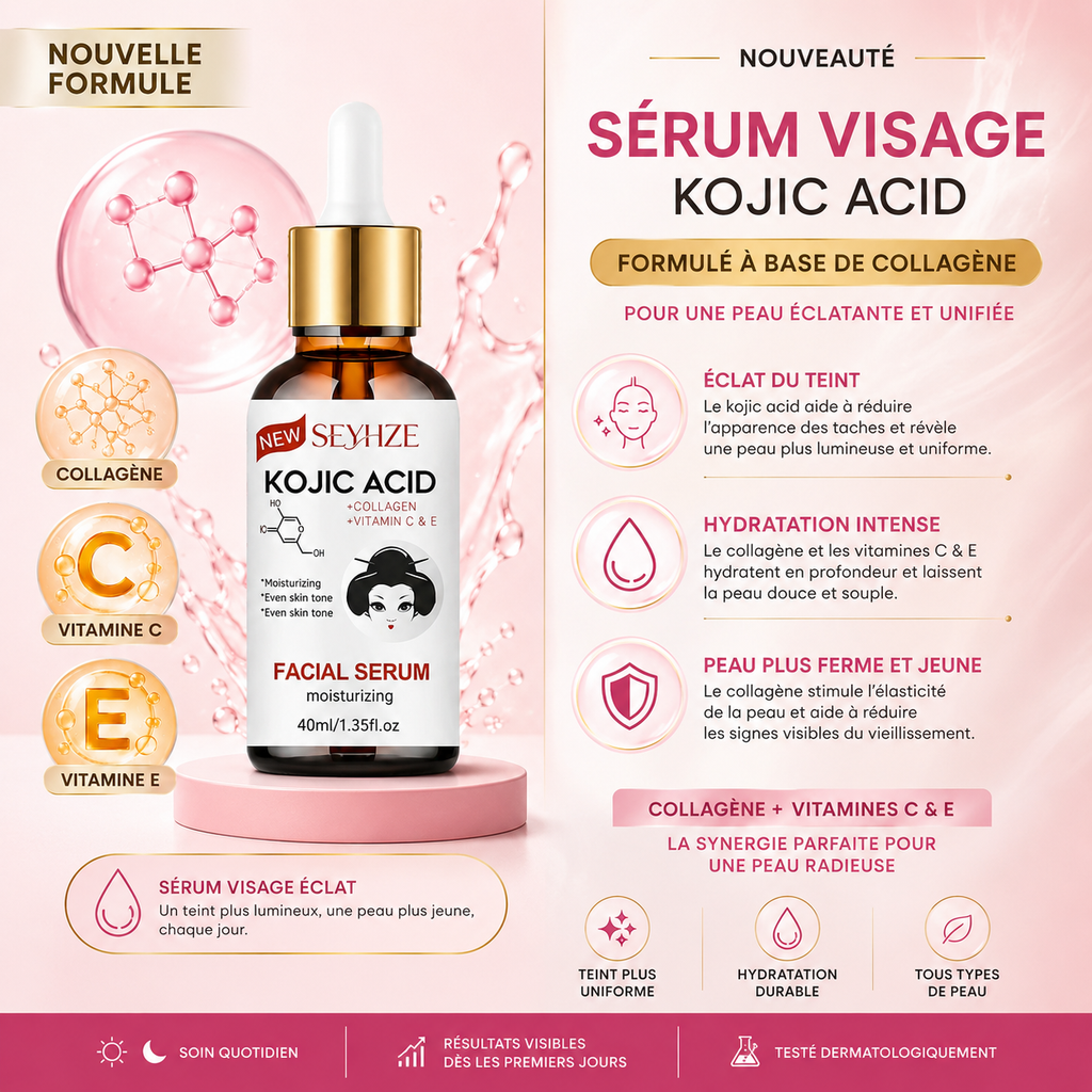 sérum collagène acide kogique